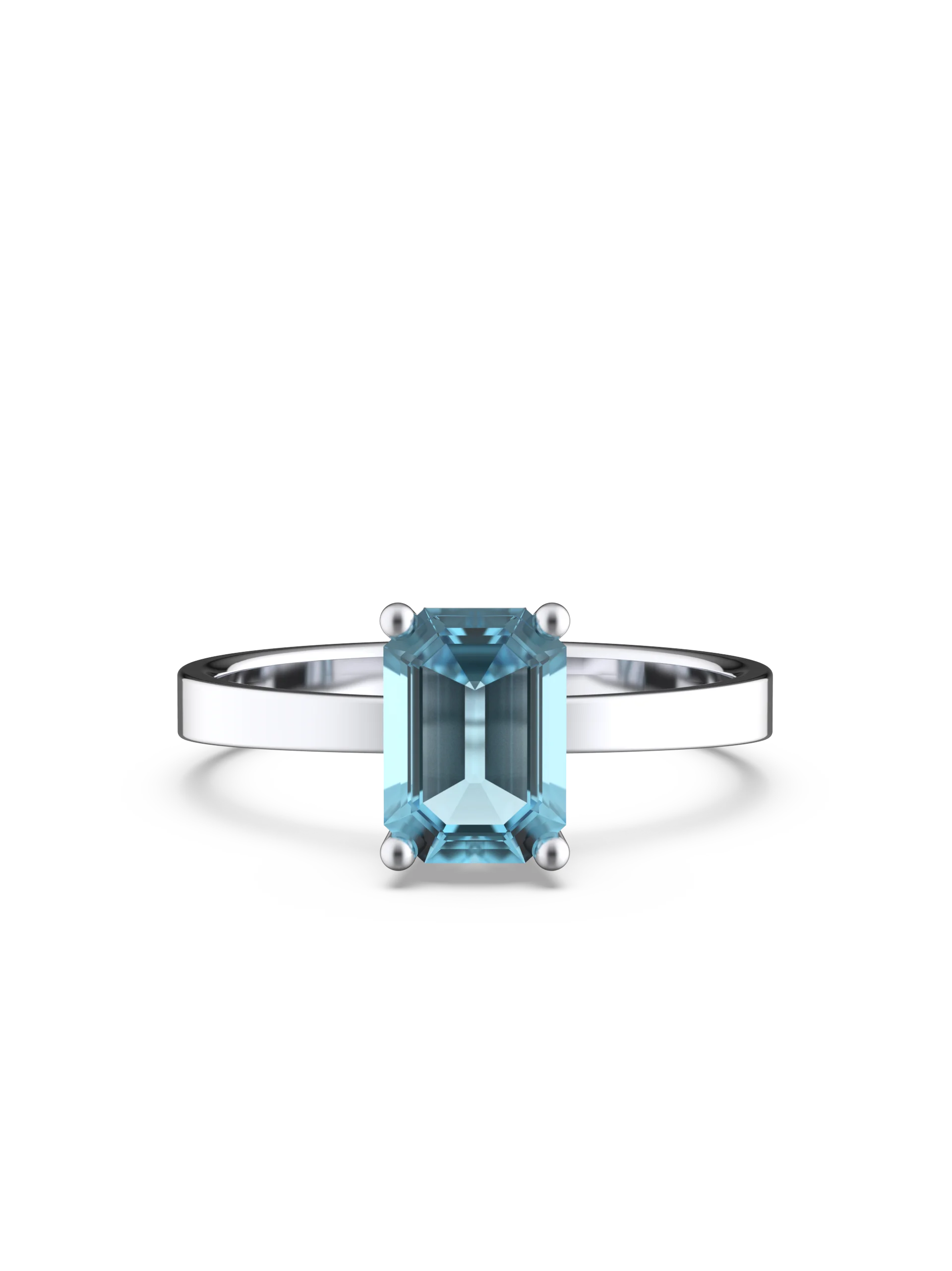 Anillo Topacio Rectangular