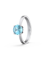 Anillo Topacio Redondo