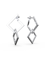 Aretes Rombo Doble