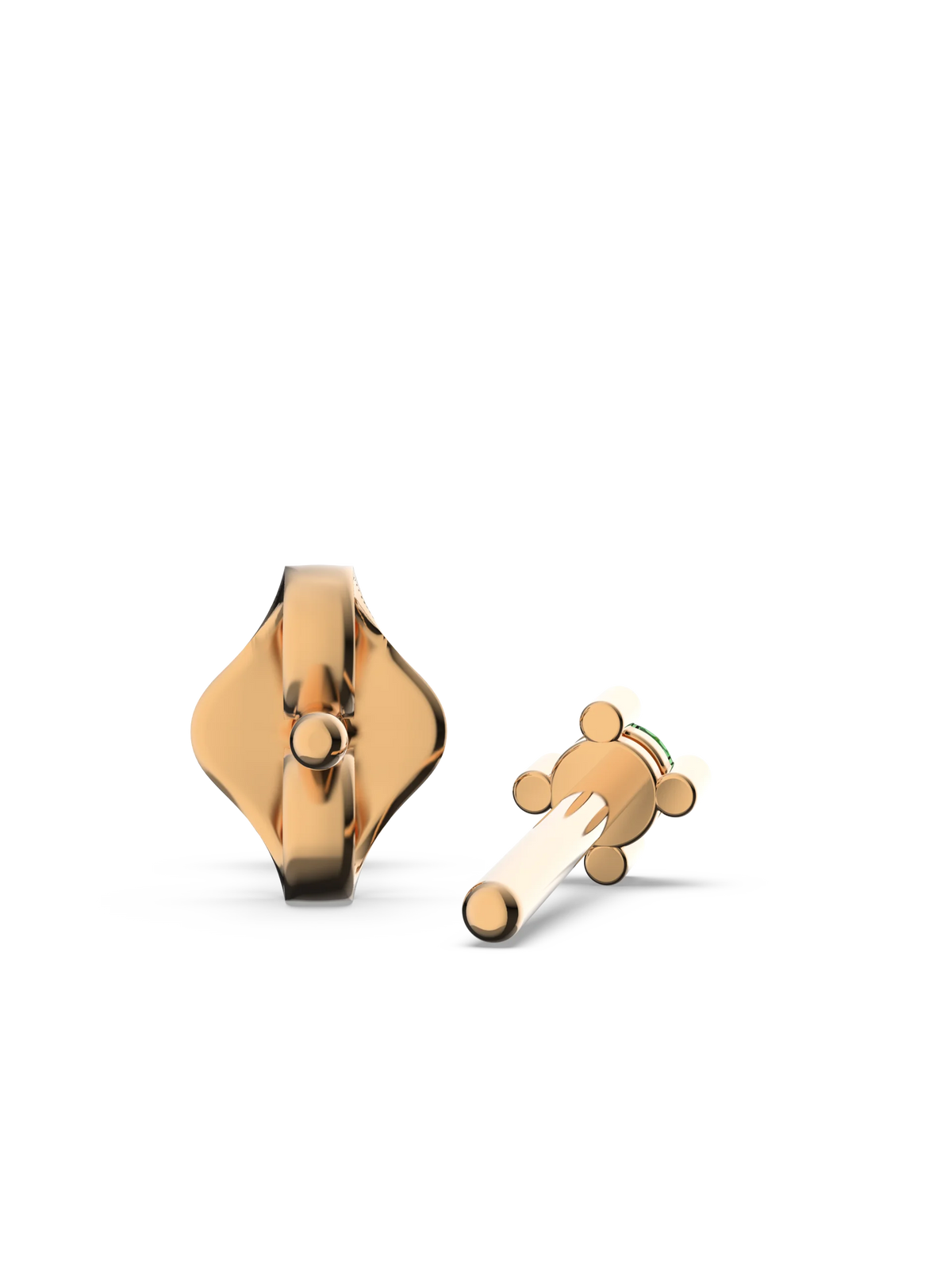 Topos Oro Esmeralda 2.0 mm