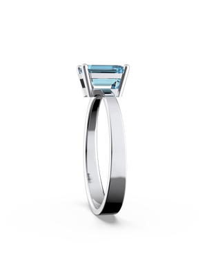 Anillo Topacio Rectangular