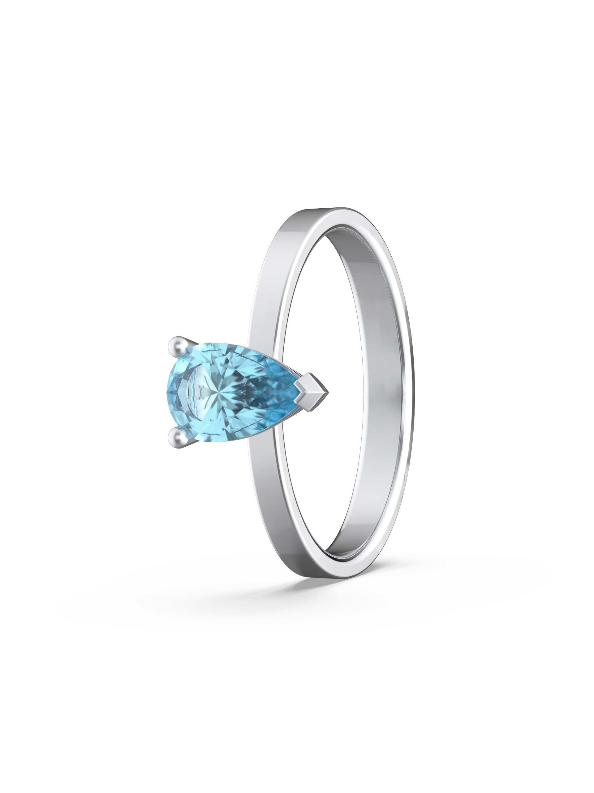 Anillo Topacio Lágrima
