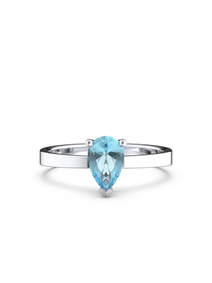 Anillo Topacio Lágrima