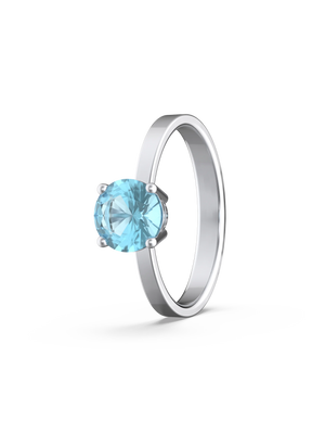 Anillo Topacio Redondo