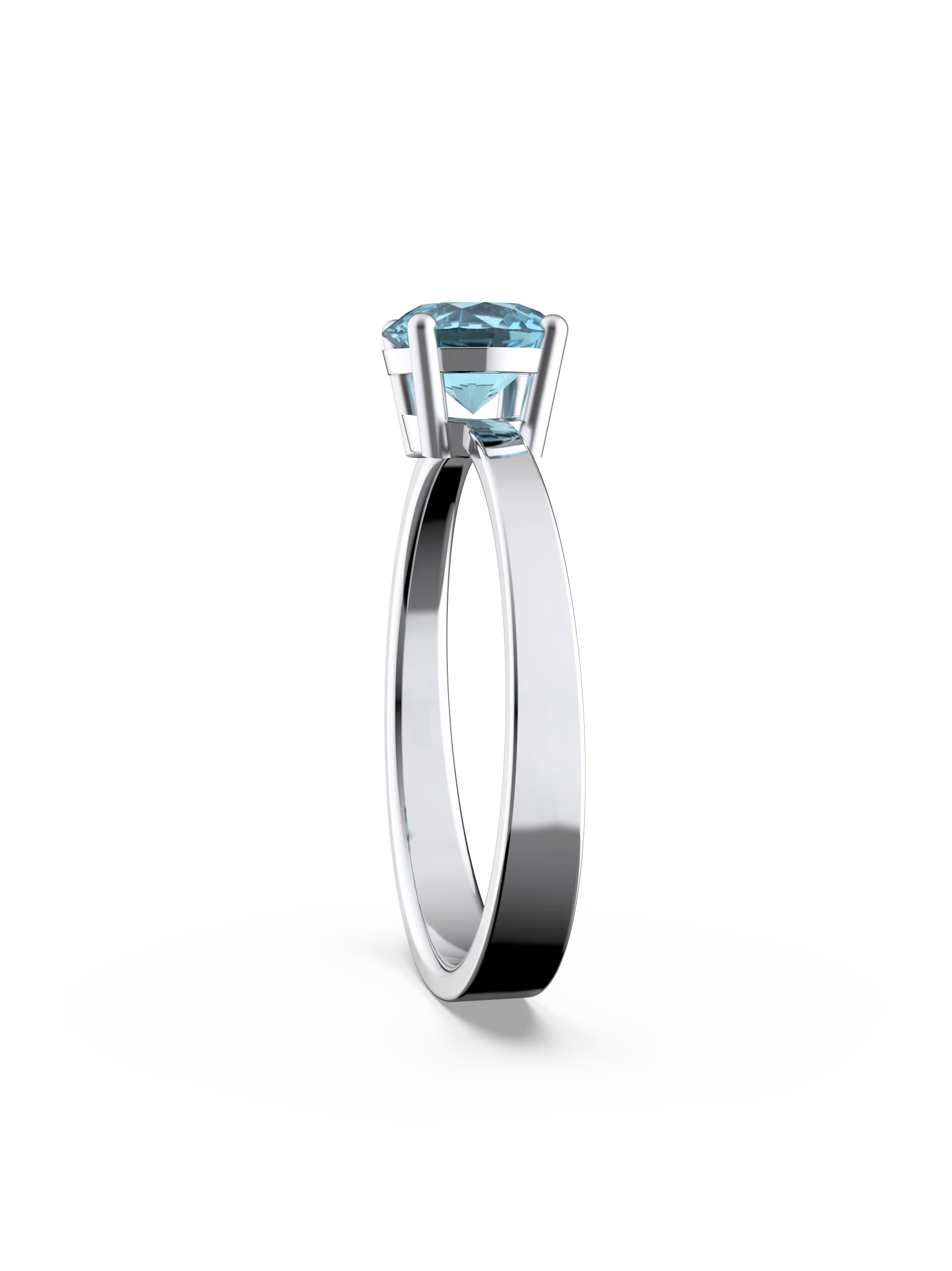 Anillo Topacio Redondo
