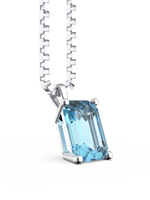 Dije Topacio Rectangular