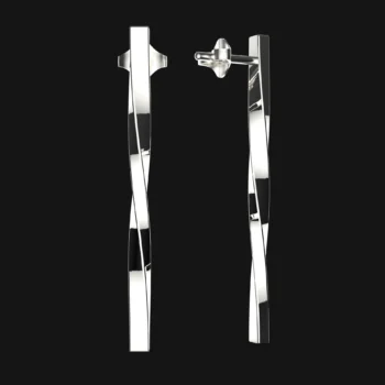 Oro Blanco 18K- Ley 750