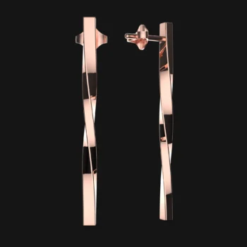 Oro rosado 18K- Ley 750