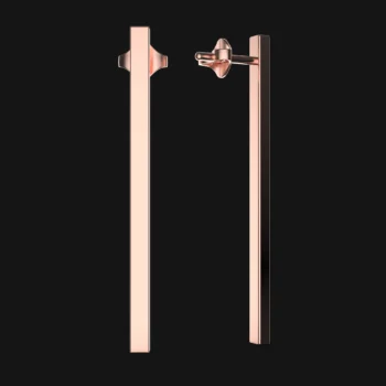 Oro rosado 18K- Ley 750