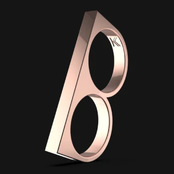 Oro rosado 18K- Ley 750