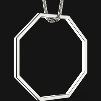 Oro Blanco 18K- Ley 750